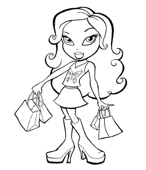 Supercoloring.com is a super fun for all ages: Miss Cool Coloring Pages | Coloring pages for kids ...