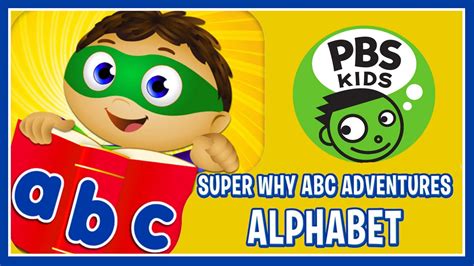 Super Why Abc Adventures Learn The Alphabet With Super Why Characters