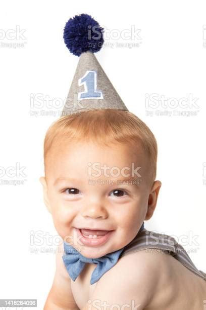 One Year Old Baby Boy Smiling Stock Photo Download Image Now First