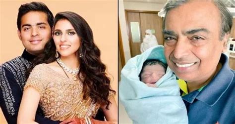 Mukesh Ambani And Nita Become Grandparents Ritz