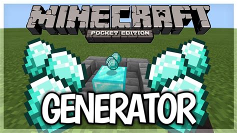 How To Make Item Generator In Minecraft Pe Commamd Block Creation