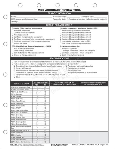 Mds 30 Data Collection Worksheet Promotiontablecovers