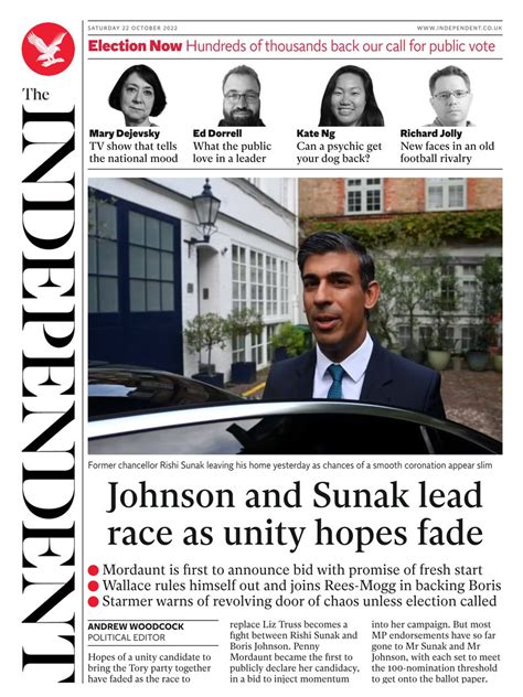 Independent Front Page Nd Of October Tomorrow S Papers Today