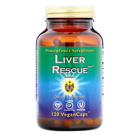 Evergreen Nutrition Liver Rescue 120 Vegcaps Evergreen Nutrition