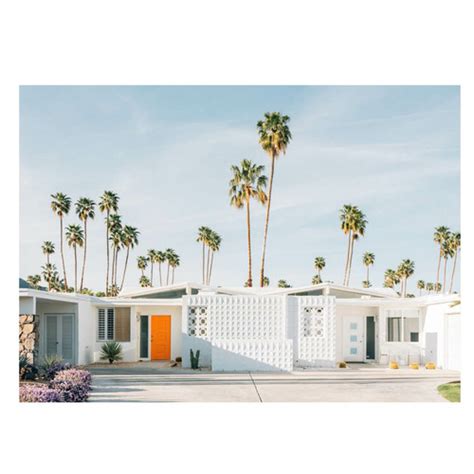 Modern Palm Spring Abode Printed Wall Art Temple And Webster