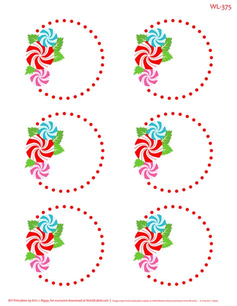 These really cute printable colorful doodled stationery and multipurpose labels are designed by the. Peppermint Please Christmas Printable Labels & Tags ...