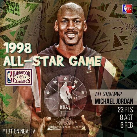 Turn Back The Clock Were Re Airing The 1998 Nba All Star Game Michael