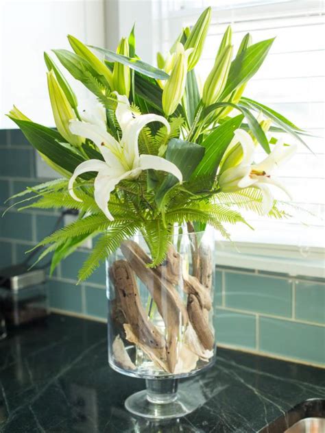 How To Decorate A Glass Vase Hgtv