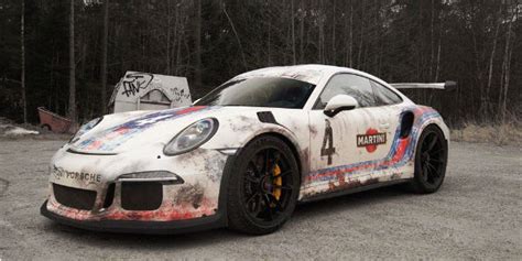 Wrapped Porsche 911 Gt3 Rs No More Painting Rust Wrap Is Here