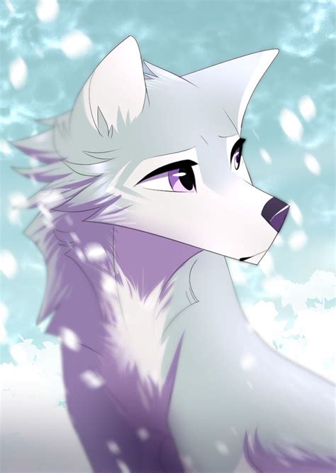 By Cristalwolf567 On Deviantart Anime Wolf Drawing Cute Wolf Drawings Wolf Art Fantasy