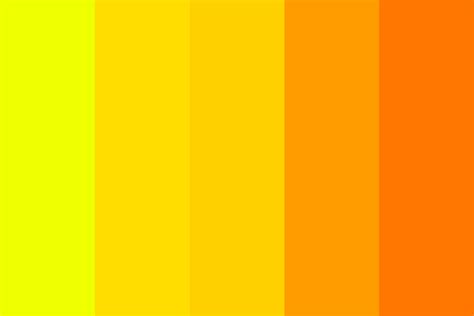 Orange And Yellow Color Palette Weddingvenuesone