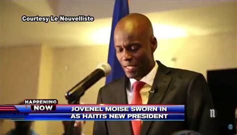 Jovenel Moise Sworn In As Haitis New President Wsvn 7news Miami News Weather Sports