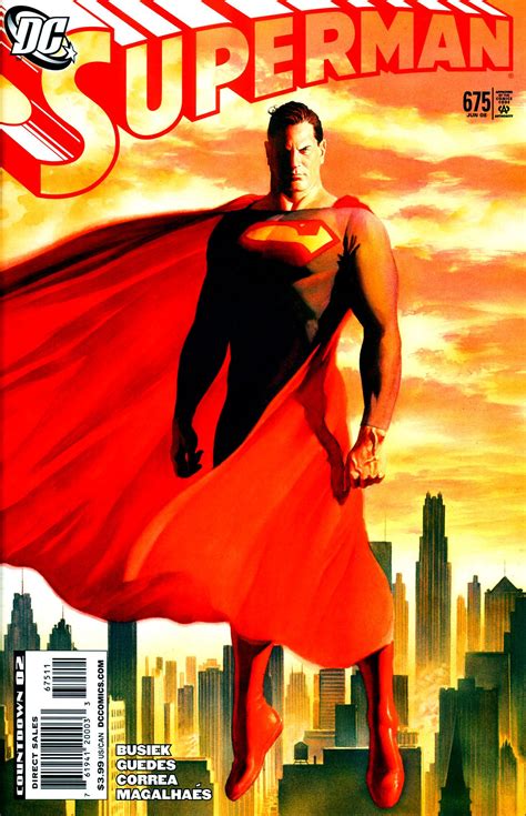 Superman Vol 1 675 Cover Art By Alex Ross Superman Art Alex Ross