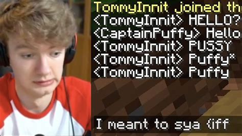 Tommyinnit Misspells Captainpuffys Name Youtube