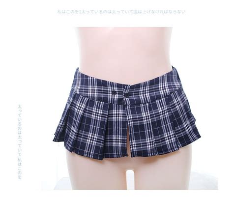 2021 18cm Japanese Korean Ultra Short Pleated Plaid Cute Miniskirt