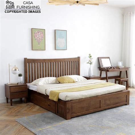 Wooden Bed Modern Wooden Bed Designs Casa Furnishing