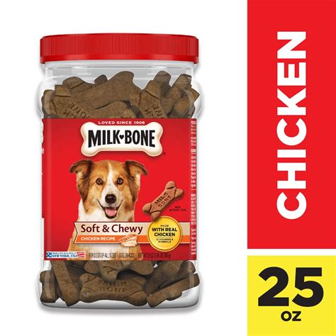 Milk Bone Soft And Chewy Dog Treats With 12 Vitamins And Minerals Chicken
