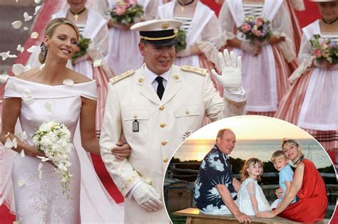 La Princesse Charlène Et Le Prince Albert Ii De Monaco Partagent De