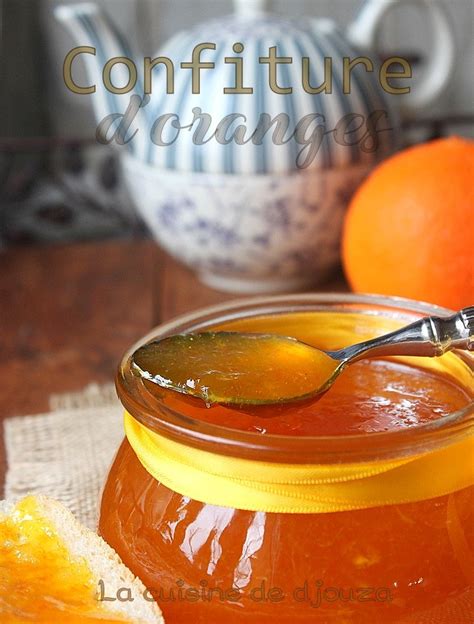 Confiture Doranges Amères Mixée Comme Une Marmelade Recette