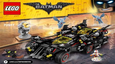 Lego Batman Movie 2017 The Ultimate Batmobile 70917 Youtube