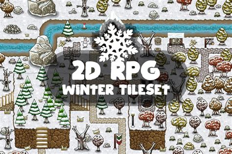 Comments Rpg Winter Tileset By Free Game Assets Gui Sprite Tilesets