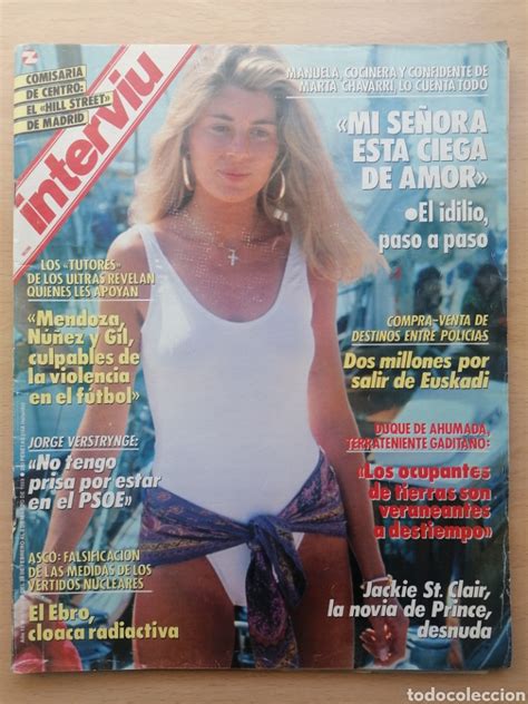 Revista Interviú 668 1989 Marta Chavarri Jorge Comprar Revista Interviú En Todocoleccion