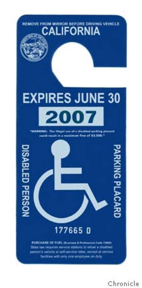 California Disability Placard Law Faq Page