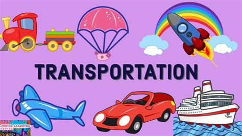 Modes of transportation in spanish. Transportation for Kids- Modes of Transport with Sound ...