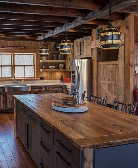 Cozy And Rustic Kitchen Rustic Kitchen Minneapolis By Lampert
