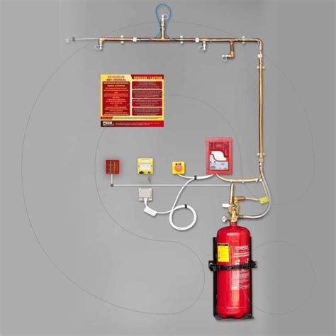 Fire Suppression System F CLASS Wet Chemical NFPA17A A