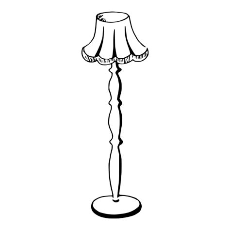 Free Clipart Floor Lamp Ribbla