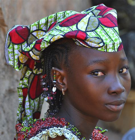 Burkina Faso African Beauty Tribes Women African Women