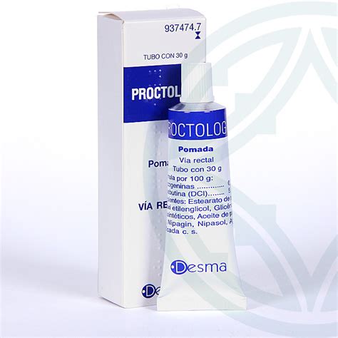 Proctolog Pomada Rectal 30 G Fisuras Anales Y Crisis Hemorroidal