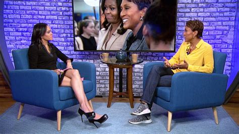 Reporters Notebook Robin Roberts On Exclusive Michelle Obama