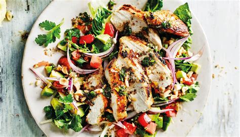 Griddled Chopped Chicken Salad | The Splendid Table