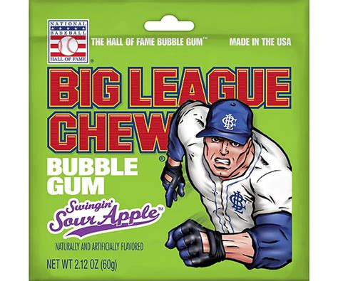 Big League Chew Sour Apple Bubble Gum So Sweet Canada