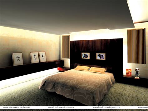 Interior Exterior Plan Clutter Free Modern Bedroom Design