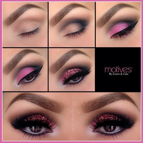 Dramatic Pink Eye Makeup Idea By Ely Marino And Motives