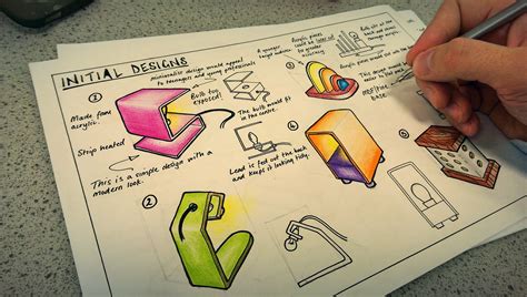 Example Design Work For Gcse Product Design Students Design Student