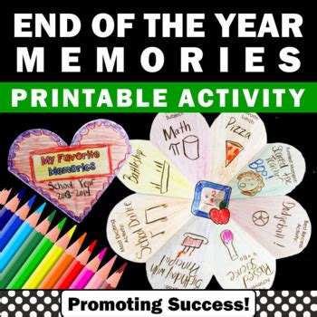 For this end of the year display i combined a favorite fish craft with a writing prompt. End of the Year Memory Book, Last Day of School Craft Activity | TpT