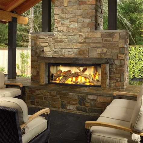 Large Outdoor Fireplace Photo