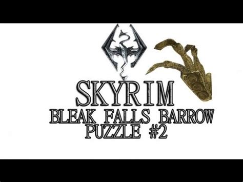 During the walkthrough of the mission. Skyrim Bleak Falls Barrow Puzzle #2 - Golden Claw Wheel ...