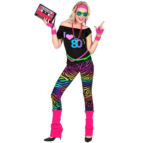 80s Girl Adult Costume Party Delights