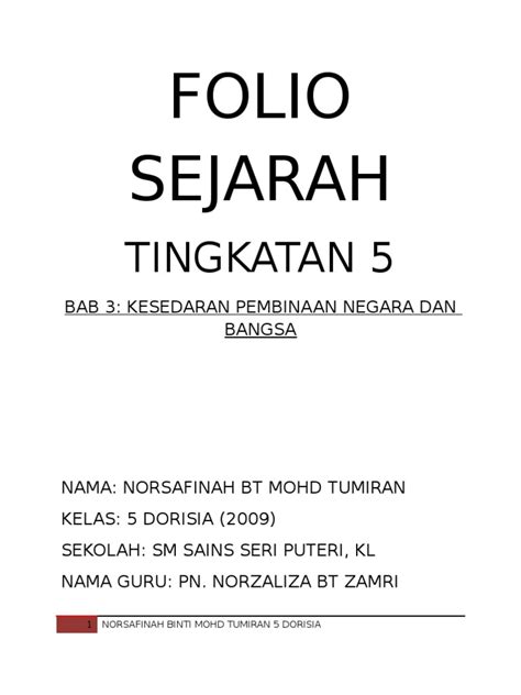 Nasionalisme di malaysia sehingga perang dunia kedua 1. Soalan Sejarah Tingkatan 4 Bab 5 Kertas 3 - Sarumpn