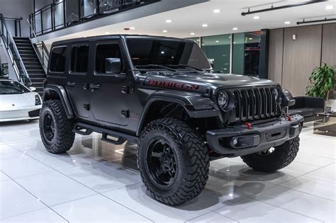 2018 Jeep Wrangler Unlimited Rubicon Jl Upgrades Loaded Woptions