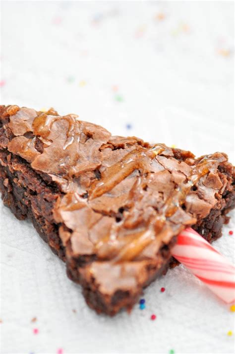 A christmas treat for chocolate fans! Kara's Party Ideas Brownie Christmas Trees Recipe ...