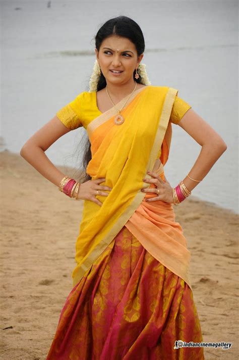 redwine malayalam saranya mohan mallu actress hot in half saree soith indian tamil actress