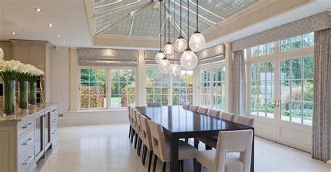 Our interior design team includes specialist kitchen designers, with over 20 years of design experience. This Georgian orangery opens up the kitchen to include a ...