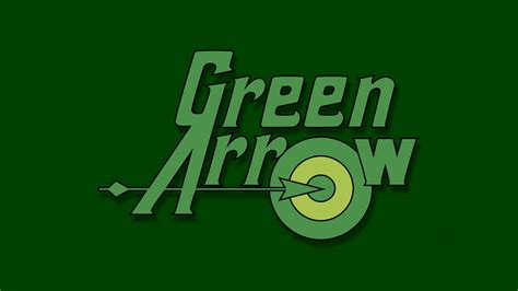 Green Arrow Text Logo Wp By Morganrlewis On Deviantart Super Herói