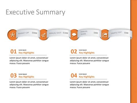 Executive Summary 28 Powerpoint Template Slideuplift